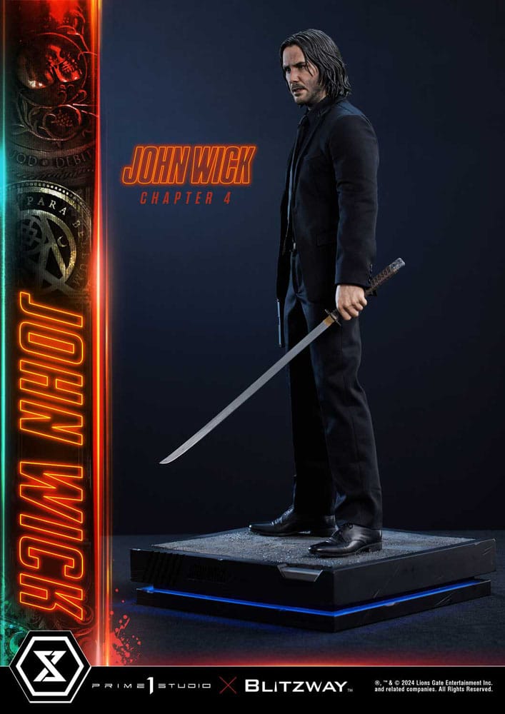 John Wick Chapter 4 Estatua Premium Masterline Series 1/4 John Wick 54 cm - Z POP Toys