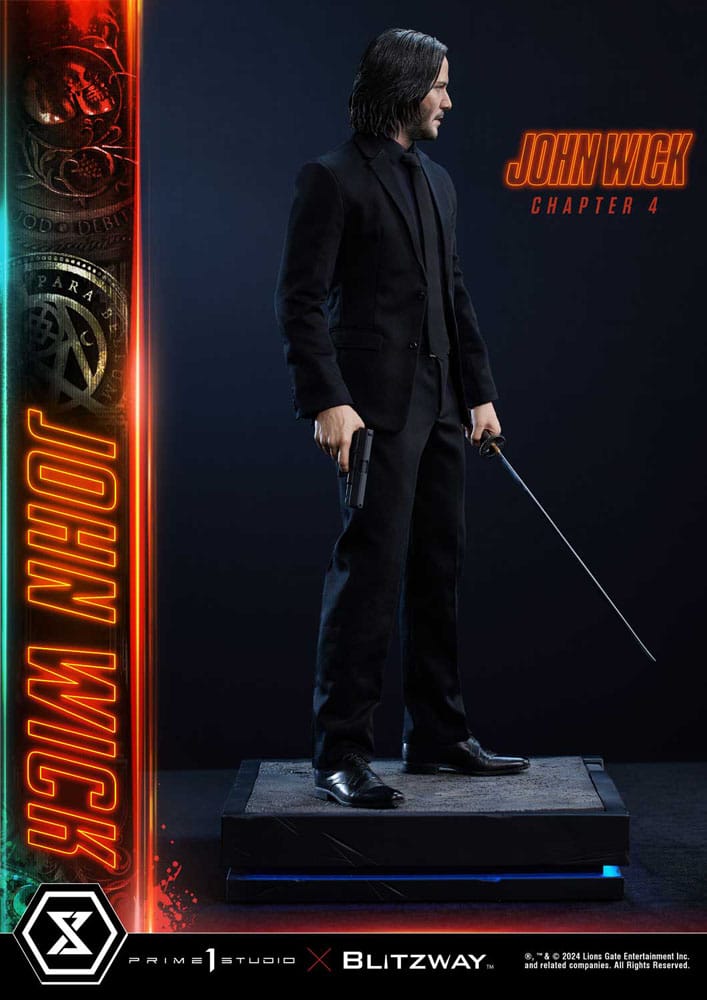 John Wick Chapter 4 Estatua Premium Masterline Series 1/4 John Wick 54 cm - Z POP Toys