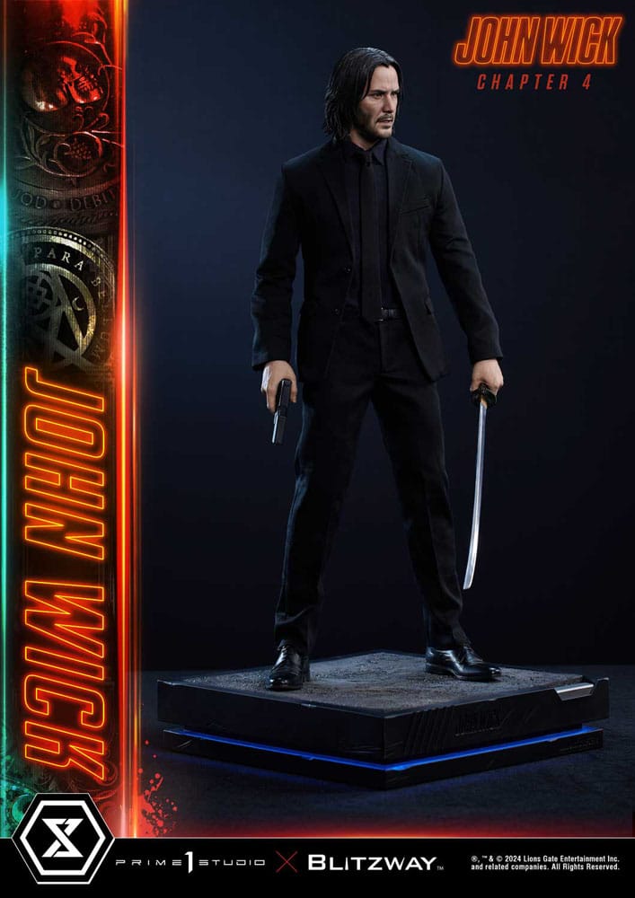 John Wick Chapter 4 Estatua Premium Masterline Series 1/4 John Wick 54 cm - Z POP Toys