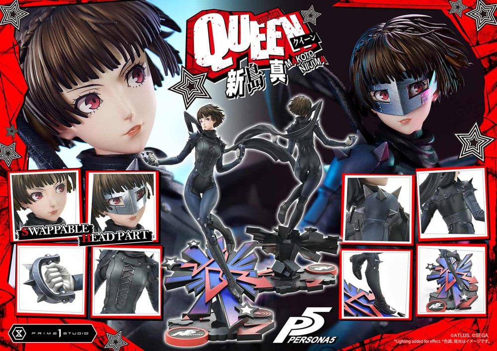 Persona 5 Estatua Premium Masterline Series 1/4 Makoto Niijima "Queen" 51 cm - Z POP Toys