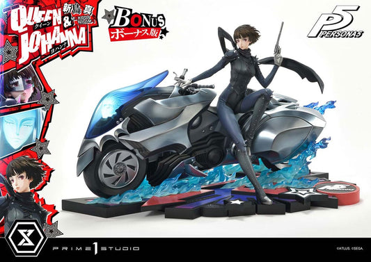 Persona 5 Estatua Premium Masterline Series 1/4 Makoto Niijima "Queen" & Johanna Bonus Version 42 cm - Z POP Toys