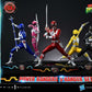 Mighty Morphin Power Rangers Premium Masterline Set de 5 Estatuas 1/4 Deluxe Version 62 cm