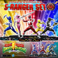 Mighty Morphin Power Rangers Premium Masterline Set de 5 Estatuas 1/4 Deluxe Version 62 cm
