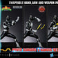 Mighty Morphin Power Rangers Premium Masterline Set de 5 Estatuas 1/4 Deluxe Version 62 cm