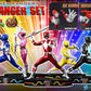 Mighty Morphin Power Rangers Premium Masterline Set de 5 Estatuas 1/4 Deluxe Bonus Version 62 cm