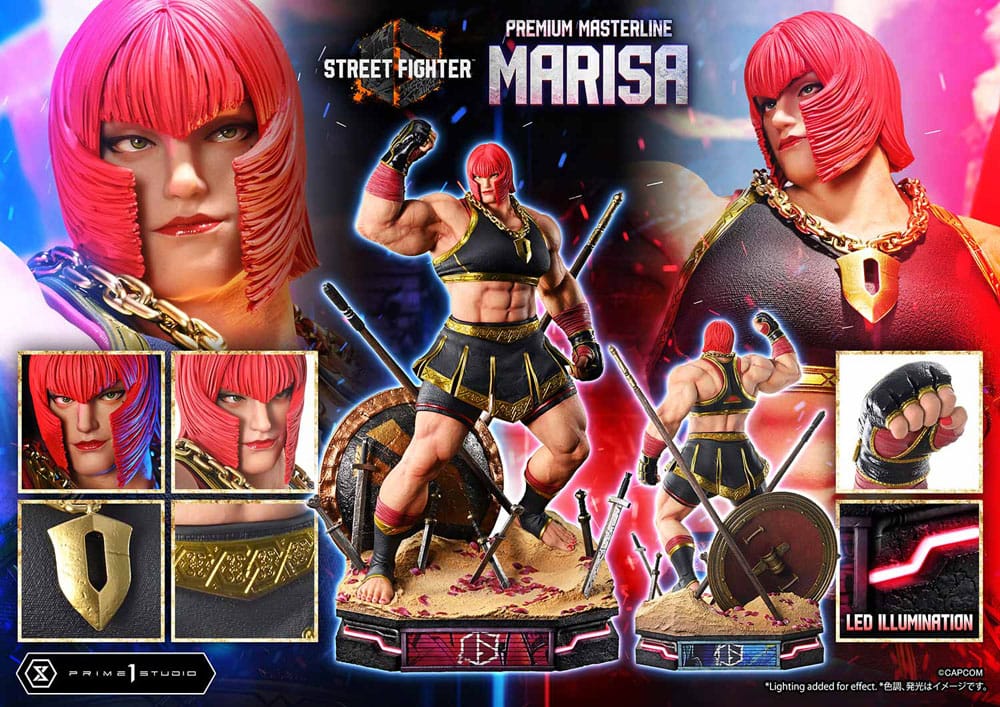 Street Fighter 6 Estatua Premium Masterline Series 1/4 Marisa 70 cm - Z POP Toys