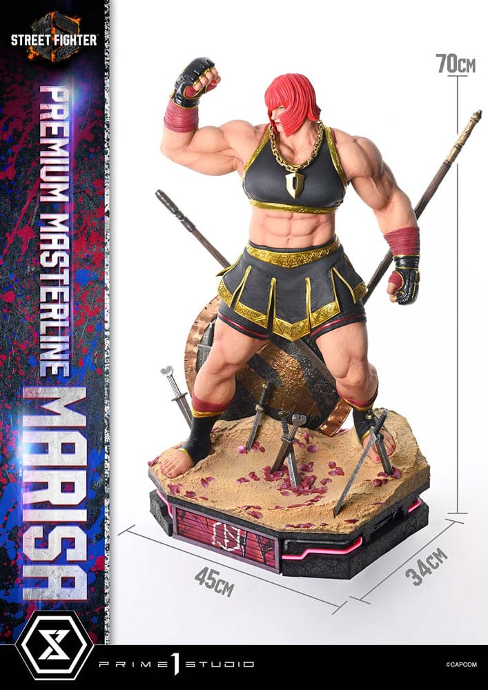 Street Fighter 6 Estatua Premium Masterline Series 1/4 Marisa 70 cm - Z POP Toys
