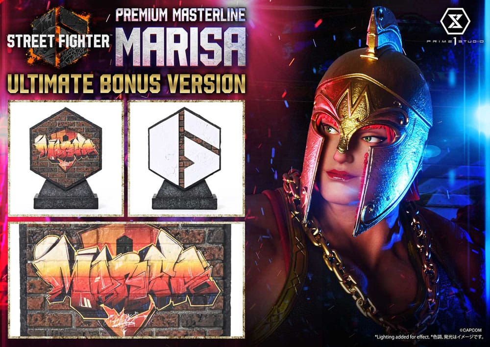 Street Fighter 6 Estatua Premium Masterline Series 1/4 Marisa Ultimate Bonus Version 70 cm - Z POP Toys
