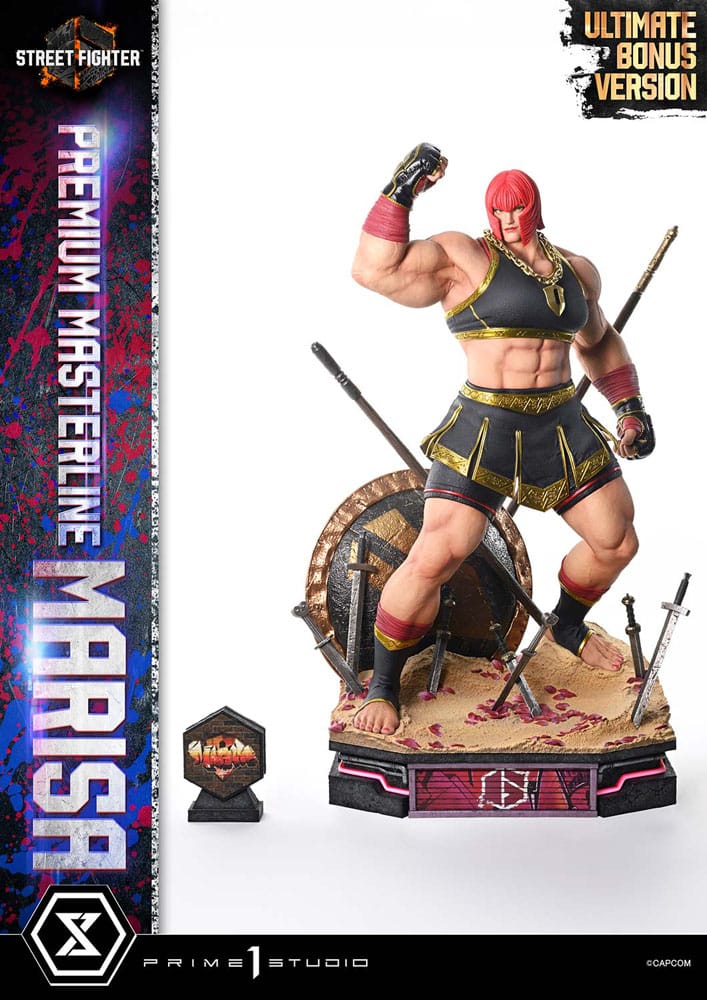 Street Fighter 6 Estatua Premium Masterline Series 1/4 Marisa Ultimate Bonus Version 70 cm - Z POP Toys