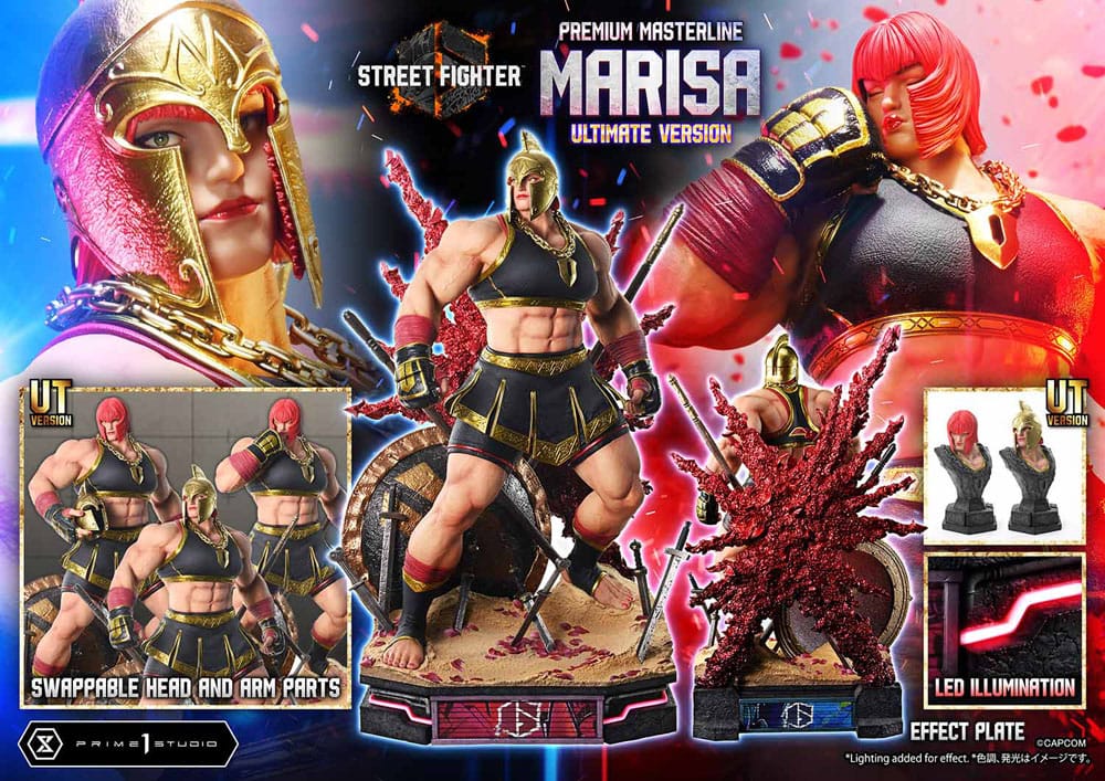 Street Fighter 6 Estatua Premium Masterline Series 1/4 Marisa Ultimate Bonus Version 70 cm - Z POP Toys