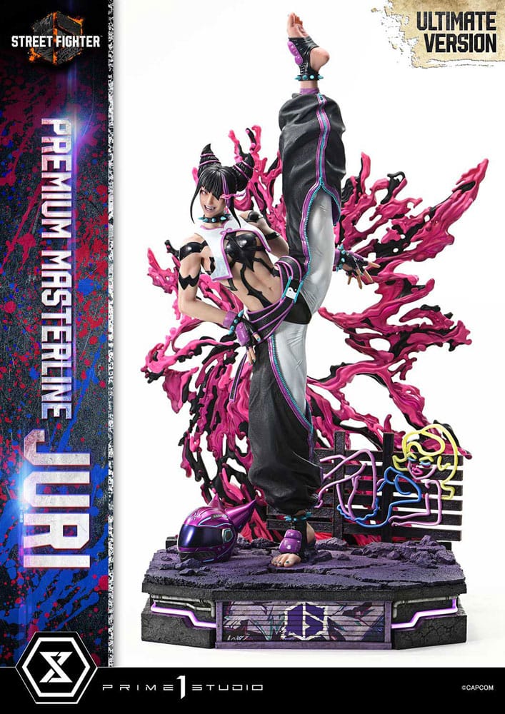 Street Fighter 6 Estatua Premium Masterline Series 1/4 Juri Ultimate Version 58 cm - Z POP Toys