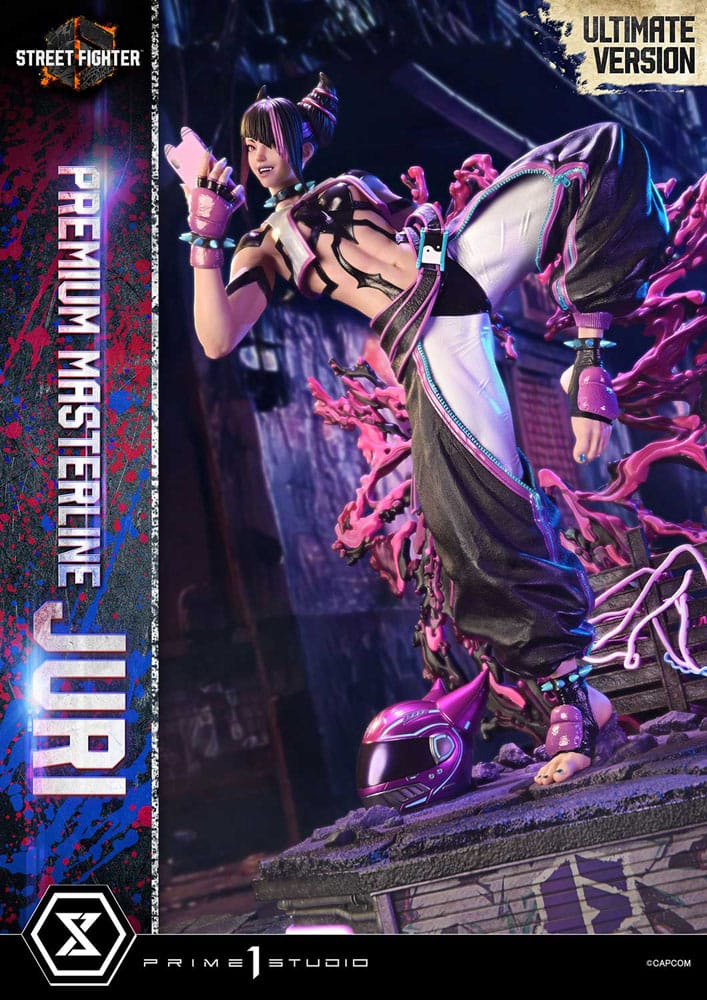 Street Fighter 6 Estatua Premium Masterline Series 1/4 Juri Ultimate Version 58 cm - Z POP Toys