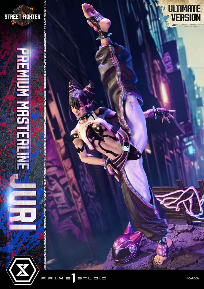 Street Fighter 6 Estatua Premium Masterline Series 1/4 Juri Ultimate Version 58 cm - Z POP Toys