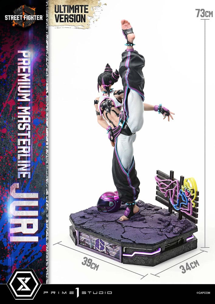 Street Fighter 6 Estatua Premium Masterline Series 1/4 Juri Ultimate Version 58 cm - Z POP Toys
