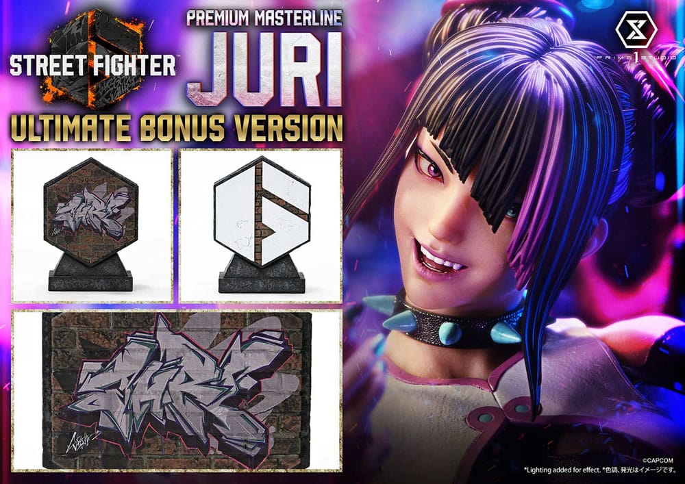 Street Fighter 6 Estatua Premium Masterline Series 1/4 Juri Ultimate Bonus Version 58 cm - Z POP Toys