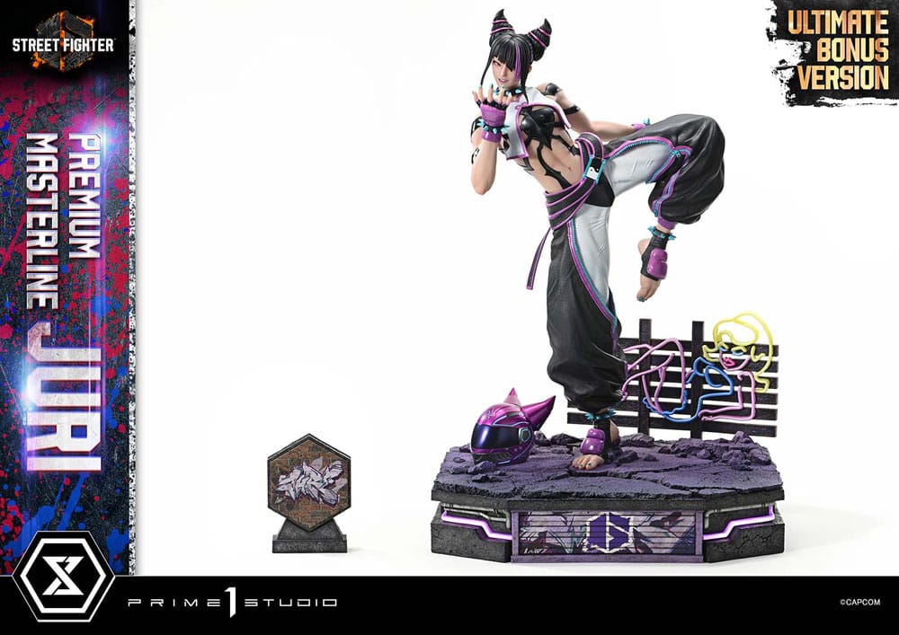 Street Fighter 6 Estatua Premium Masterline Series 1/4 Juri Ultimate Bonus Version 58 cm - Z POP Toys