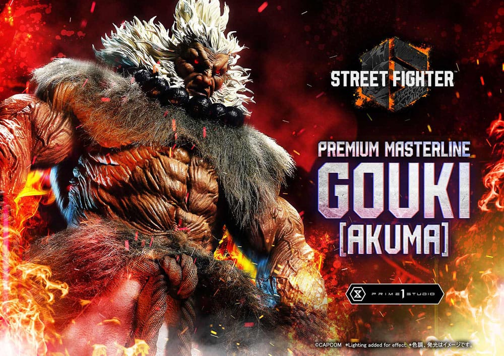 Street Fighter 6 Estatua Premium Masterline Series 1/4 Akuma Ultimate Version 60 cm - Z POP Toys