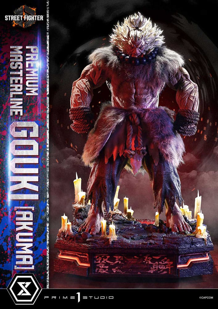 Street Fighter 6 Estatua Premium Masterline Series 1/4 Akuma Ultimate Version 60 cm - Z POP Toys