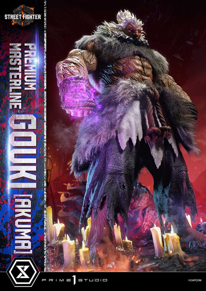 Street Fighter 6 Estatua Premium Masterline Series 1/4 Akuma Ultimate Version 60 cm - Z POP Toys