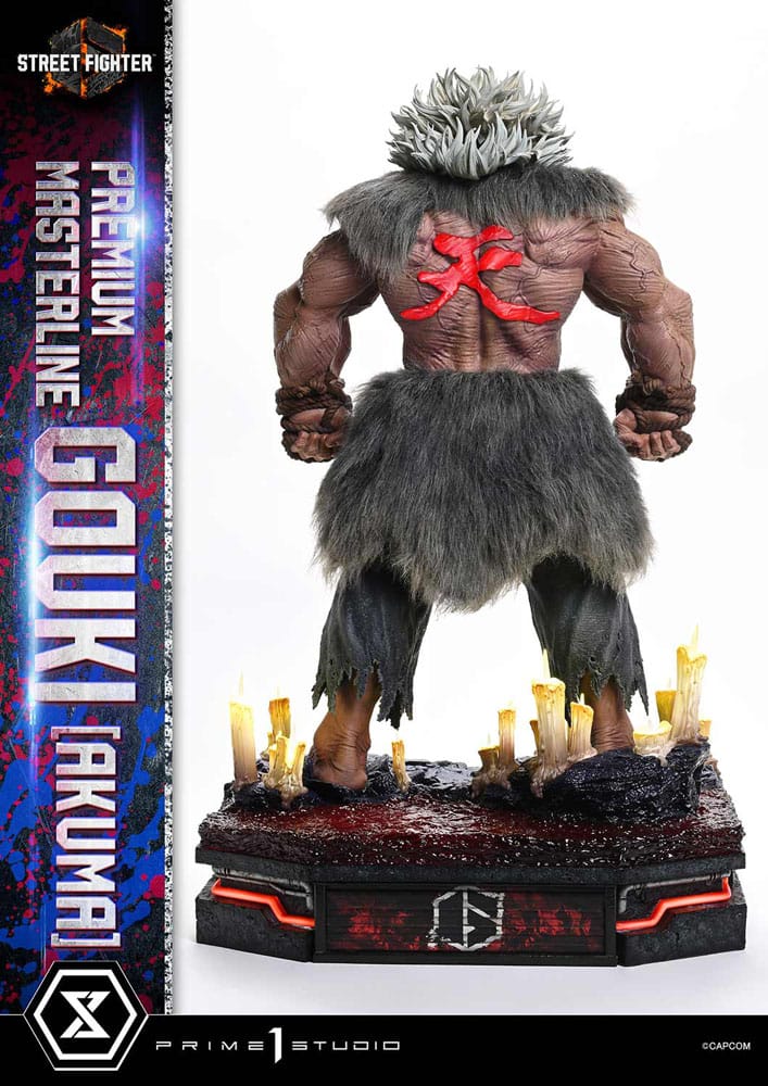 Street Fighter 6 Estatua Premium Masterline Series 1/4 Akuma Ultimate Version 60 cm - Z POP Toys