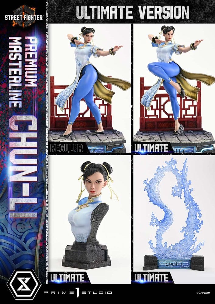 Street Fighter 6 Premium Masterline Estatua 1/4 Chun-Li Ultimate Version 69 cm