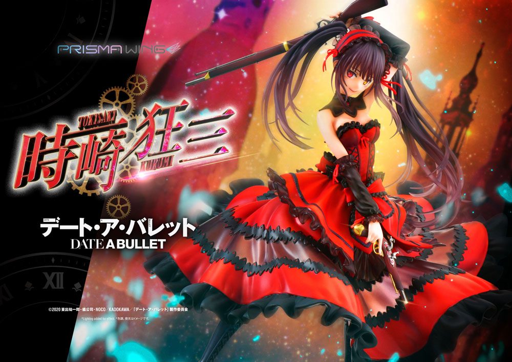 Date A Live Fragment: Date A Bullet Estatua PVC 1/7 Prisma Wing Kurumi Tokisaki 27 cm - Z POP Toys