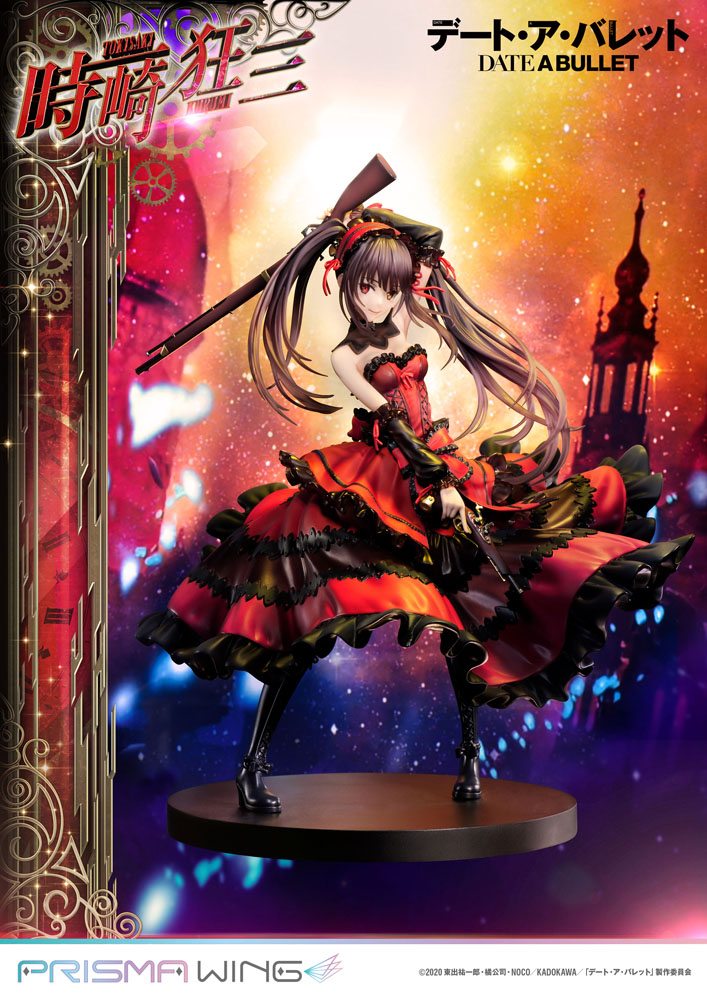 Date A Live Fragment: Date A Bullet Estatua PVC 1/7 Prisma Wing Kurumi Tokisaki 27 cm - Z POP Toys