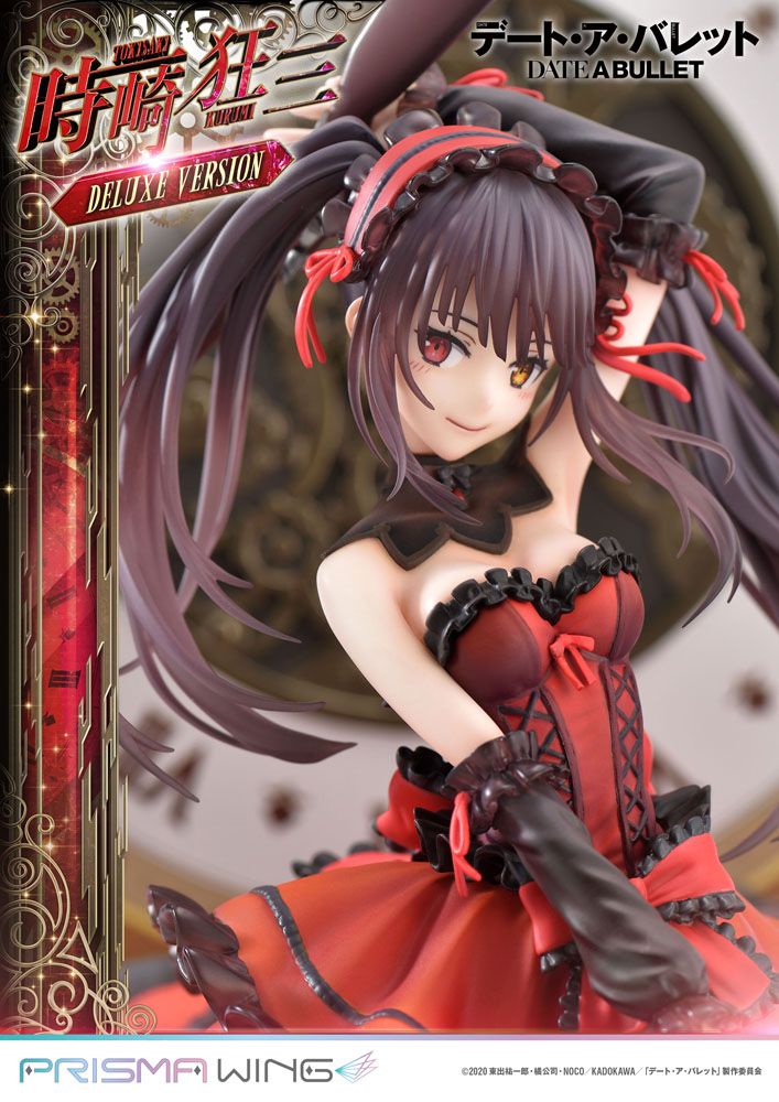 Date A Live Fragment: Date A Bullet Estatua PVC 1/7 Prisma Wing Kurumi Tokisaki Deluxe Version 37 cm - Z POP Toys