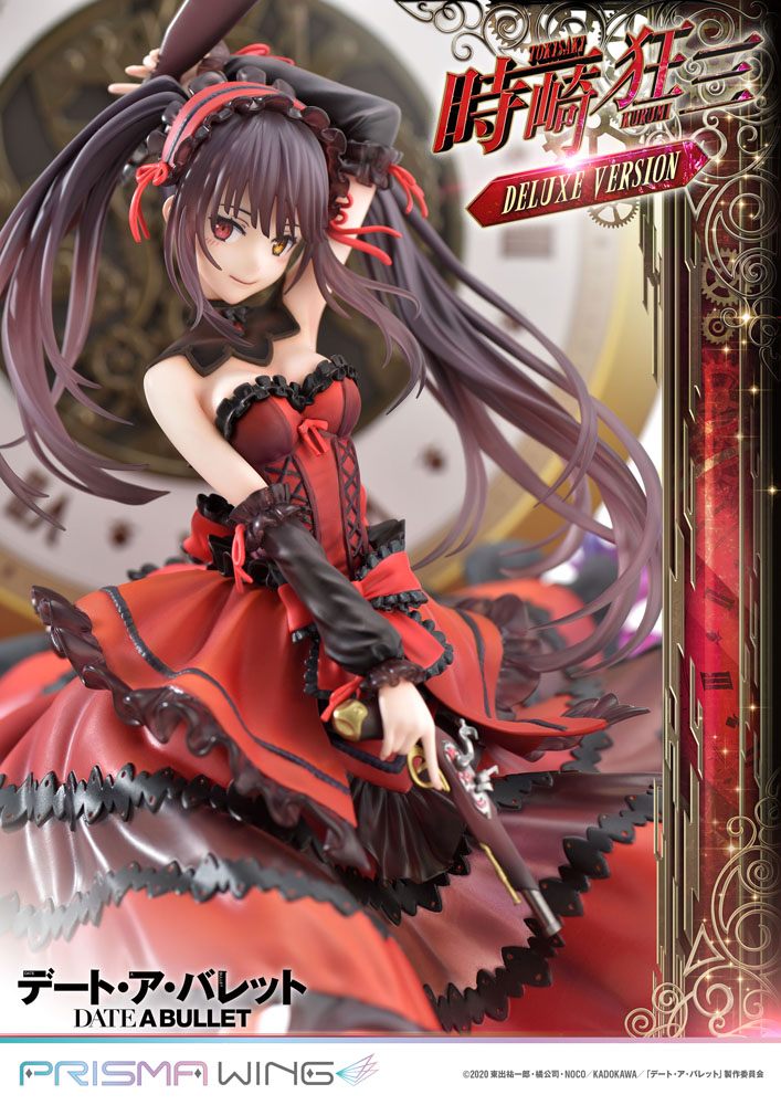 Date A Live Fragment: Date A Bullet Estatua PVC 1/7 Prisma Wing Kurumi Tokisaki Deluxe Version 37 cm - Z POP Toys