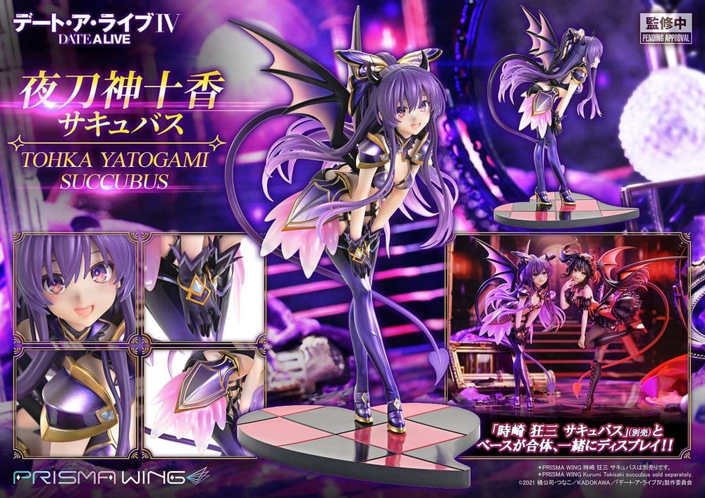 Date A Live Estatua PVC 1/7 Prisma Wing Tohka Yatogami succubus 25 cm - Z POP Toys