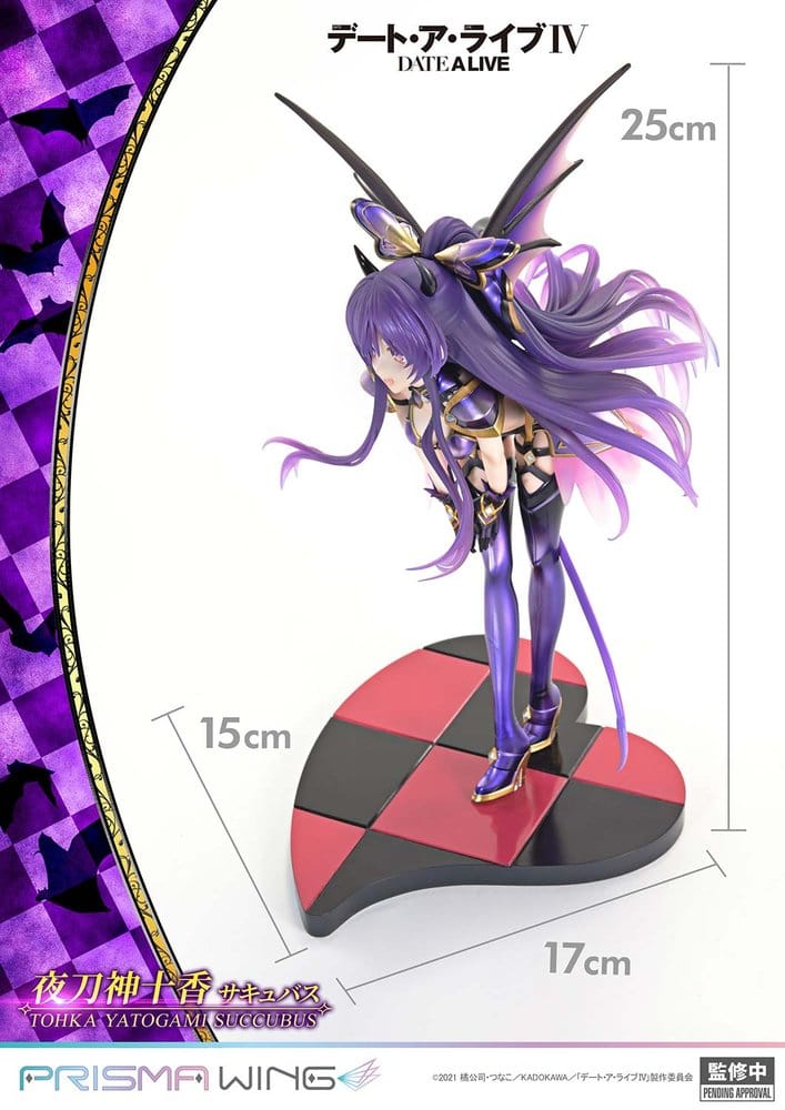 Date A Live Estatua PVC 1/7 Prisma Wing Tohka Yatogami succubus 25 cm - Z POP Toys
