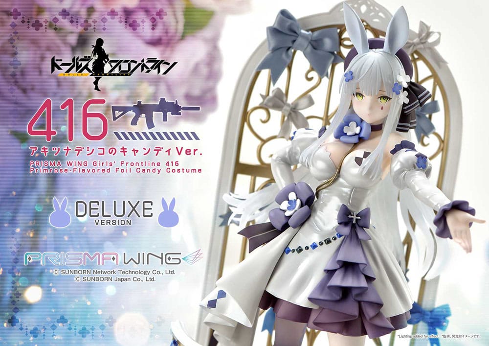 Girls' Frontline Estatua PVC 1/7 Prisma Wing Primrose-Flavored Foil Candy Costume Deluxe Version 25 cm - Z POP Toys
