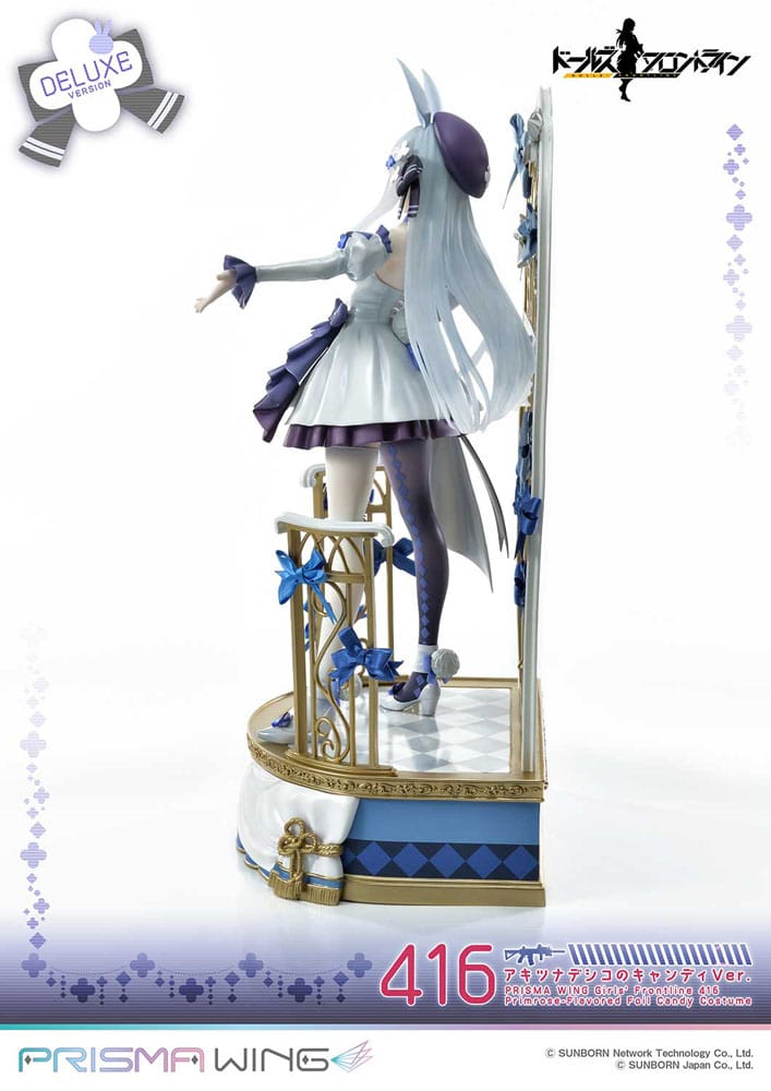 Girls' Frontline Estatua PVC 1/7 Prisma Wing Primrose-Flavored Foil Candy Costume Deluxe Version 25 cm - Z POP Toys
