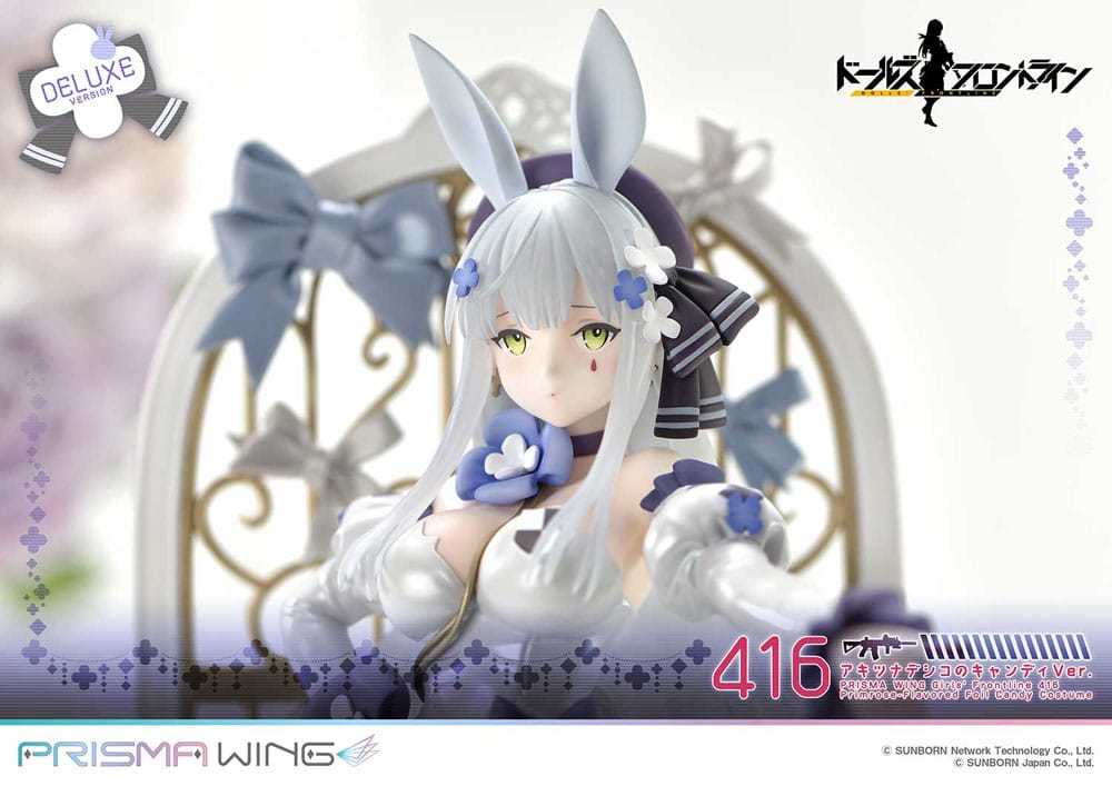 Girls' Frontline Estatua PVC 1/7 Prisma Wing Primrose-Flavored Foil Candy Costume Deluxe Version 25 cm - Z POP Toys