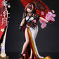 Original Illustration by Fuzichoco Estatua PVC 1/7 Prisma Wing Scarlet Umbrella And Peony 28 cm
