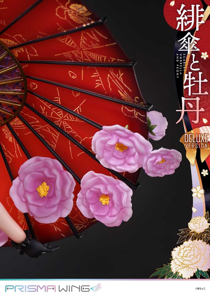 Original Illustration by Fuzichoco Estatua PVC 1/7 Prisma Wing Scarlet Umbrella And Peony Deluxe Version 32 cm - Z POP Toys