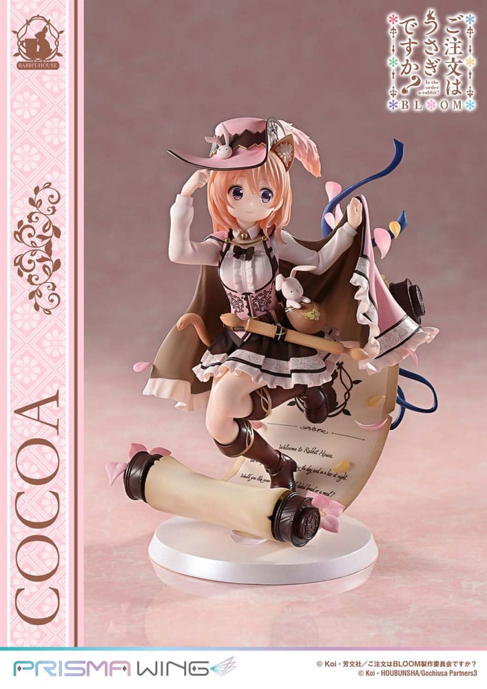 Is the Order a Rabbit? Bloom Estatua PVC 1/7 Prisma Wing Cocoa 21 cm