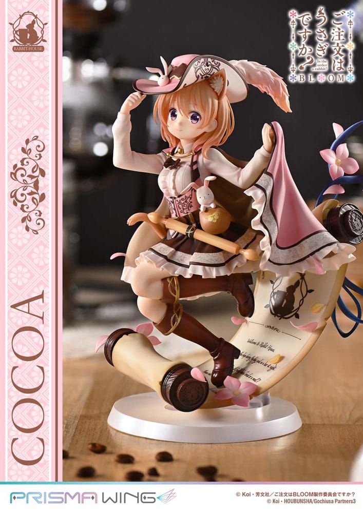 Is the Order a Rabbit? Bloom Estatua PVC 1/7 Prisma Wing Cocoa 21 cm