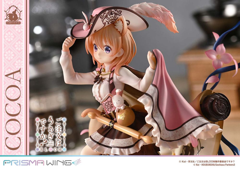 Is the Order a Rabbit? Bloom Estatua PVC 1/7 Prisma Wing Cocoa 21 cm