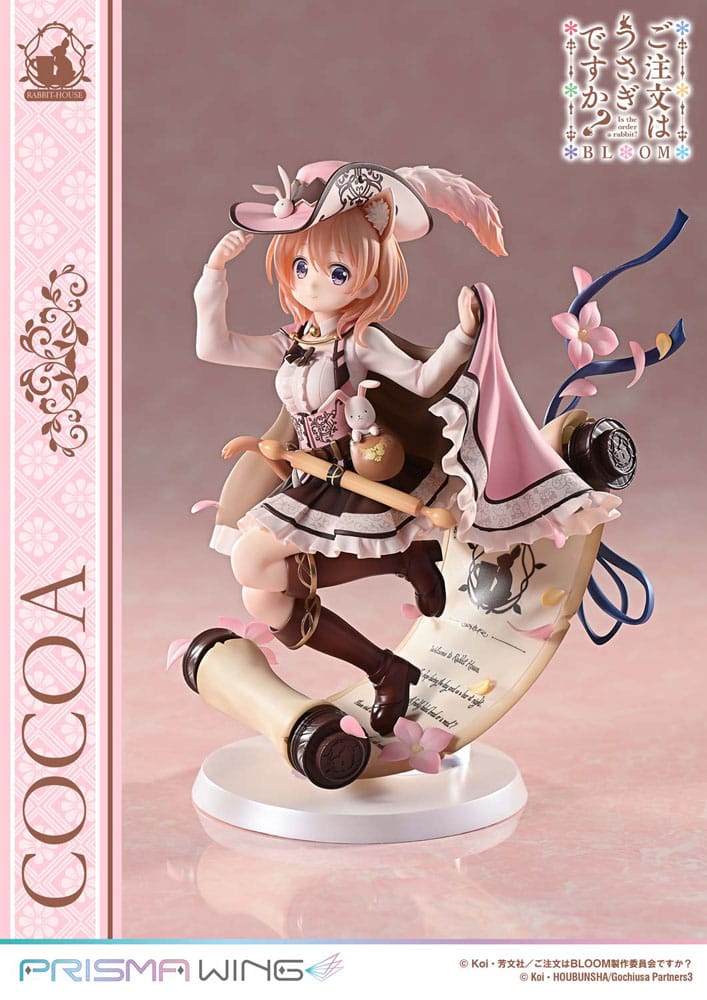 Is the Order a Rabbit? Bloom Estatua PVC 1/7 Prisma Wing Cocoa 21 cm