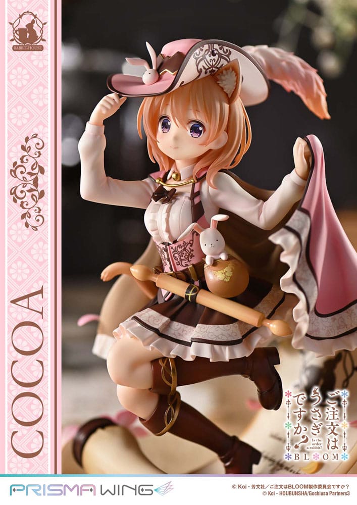 Is the Order a Rabbit? Bloom Estatua PVC 1/7 Prisma Wing Cocoa 21 cm
