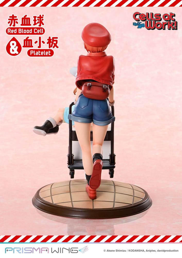 Cells at Work Estatua PVC Red Blood Cell & Platelet  26 cm - Z POP Toys