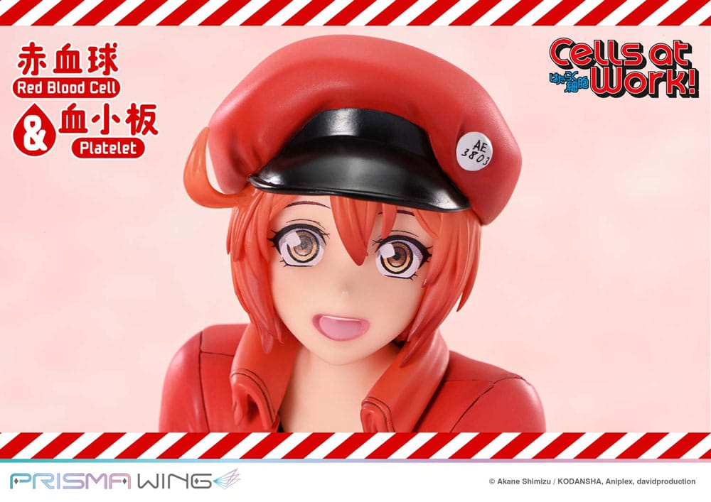 Cells at Work Estatua PVC Red Blood Cell & Platelet  26 cm - Z POP Toys