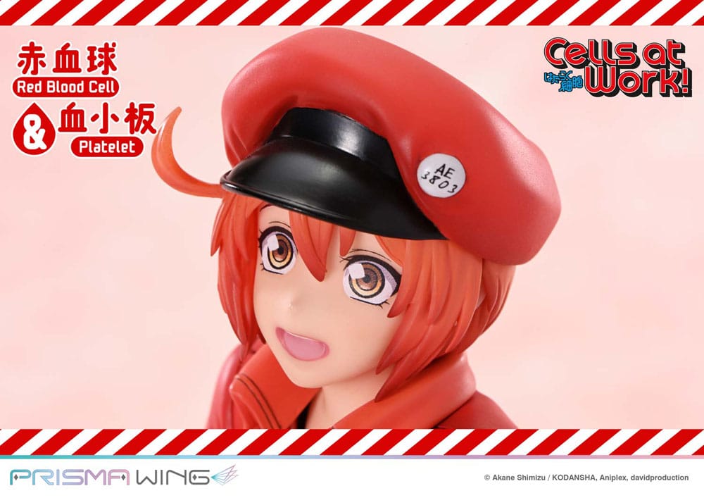Cells at Work Estatua PVC Red Blood Cell & Platelet  26 cm - Z POP Toys