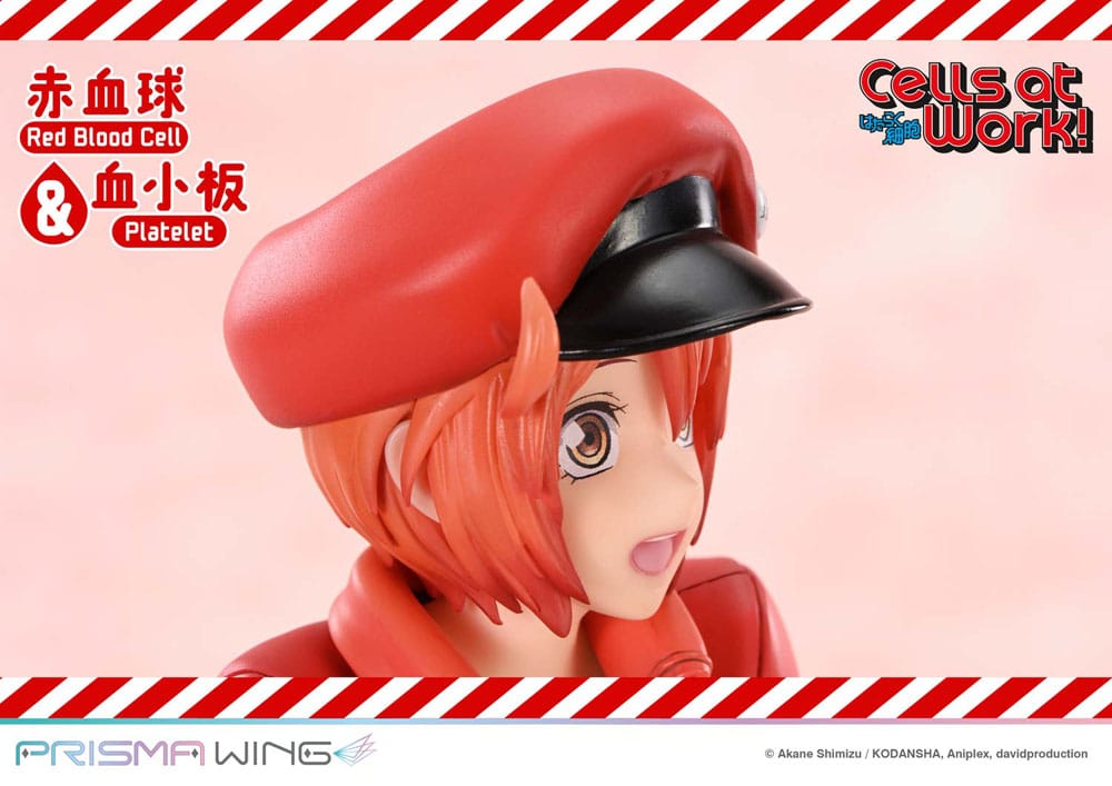 Cells at Work Estatua PVC Red Blood Cell & Platelet  26 cm - Z POP Toys