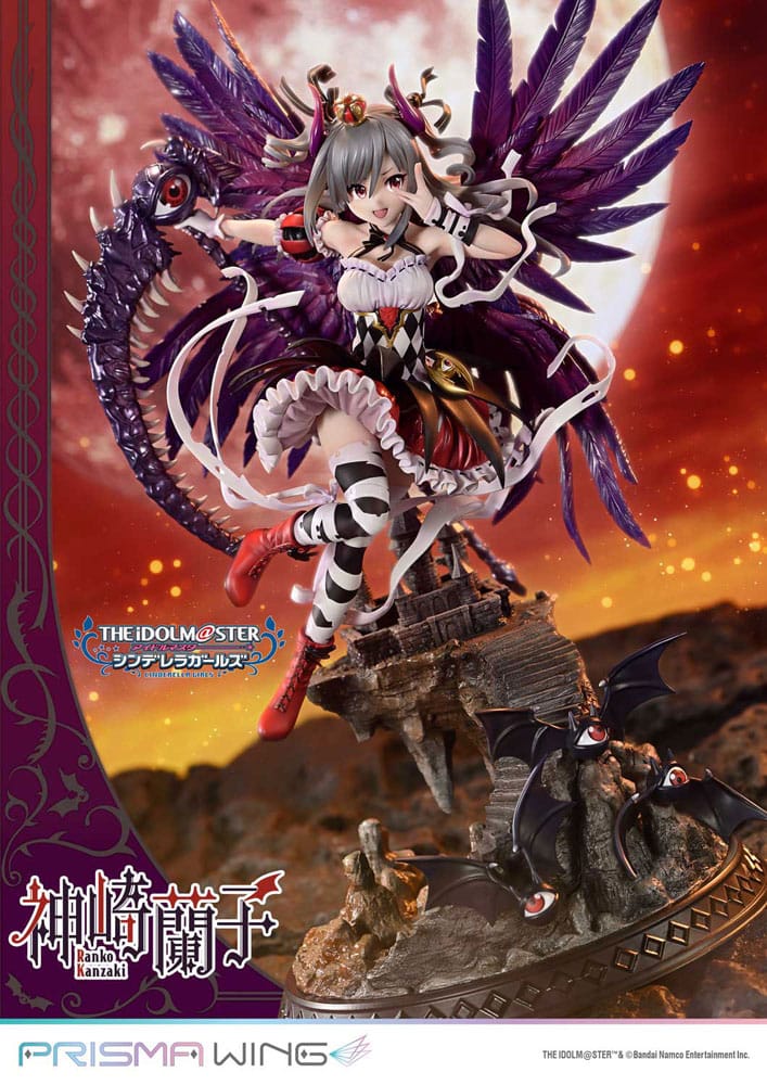 Idolmaster Cinderella Girls Estatua PVC 1/7 Prisma Wing Kakuseimaou Ranko Kanzaki 32 cm - Z POP Toys