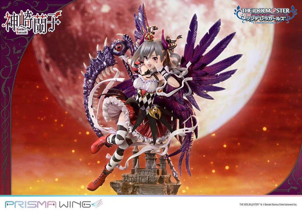 Idolmaster Cinderella Girls Estatua PVC 1/7 Prisma Wing Kakuseimaou Ranko Kanzaki 32 cm - Z POP Toys