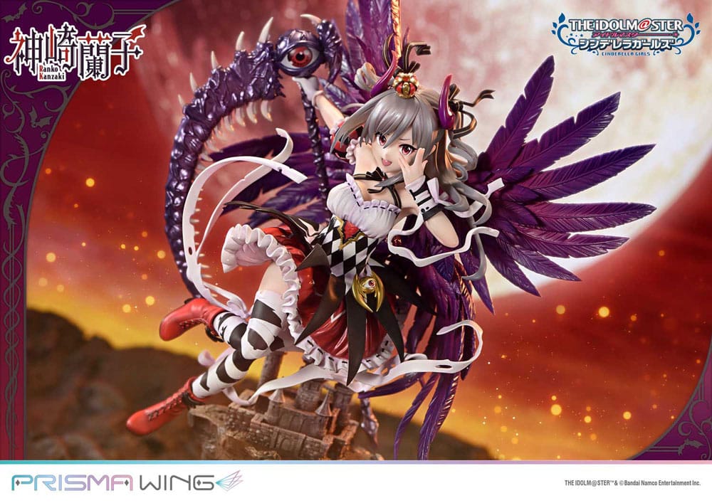 Idolmaster Cinderella Girls Estatua PVC 1/7 Prisma Wing Kakuseimaou Ranko Kanzaki 32 cm - Z POP Toys