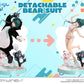 Kuma Kuma Kuma Bear Punch! Estatua PVC 1/7 Prisma Wing Yuna 28 cm