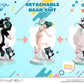 Kuma Kuma Kuma Bear Punch! Estatua PVC 1/7 Prisma Wing Yuna Deluxe Version 28 cm